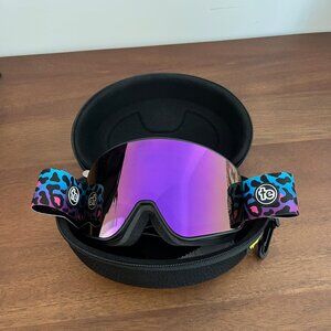 Tipsy Elves - 90’s Leopard CASCADE Snow Goggles – Worn Once – Like New